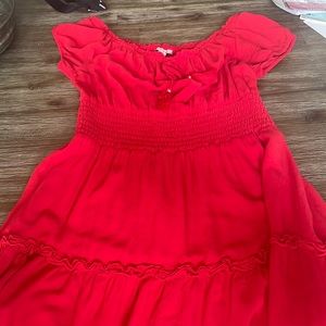 Red American Eagle Dress, Size Medium